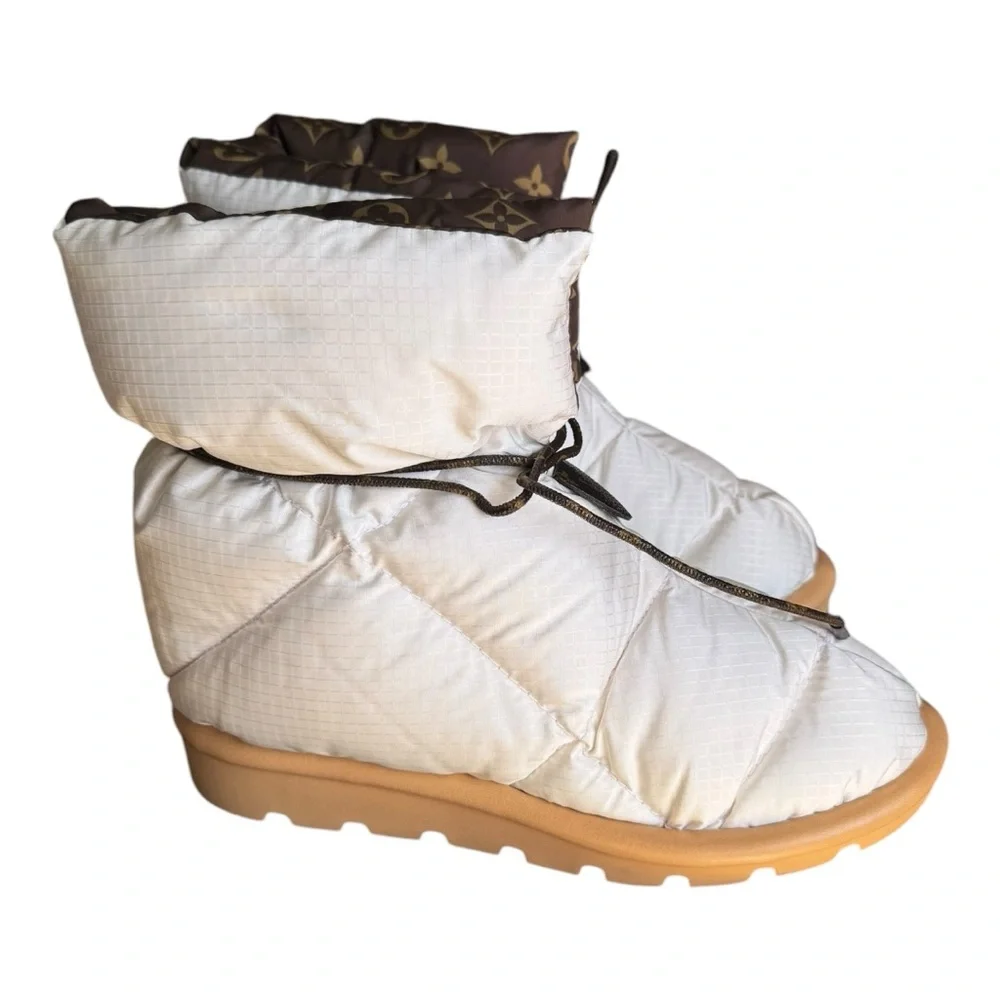 Louis Vuitton Snow Pillow Ankle Booties EU Size 38 US Size 8 - Picture 7 of 8